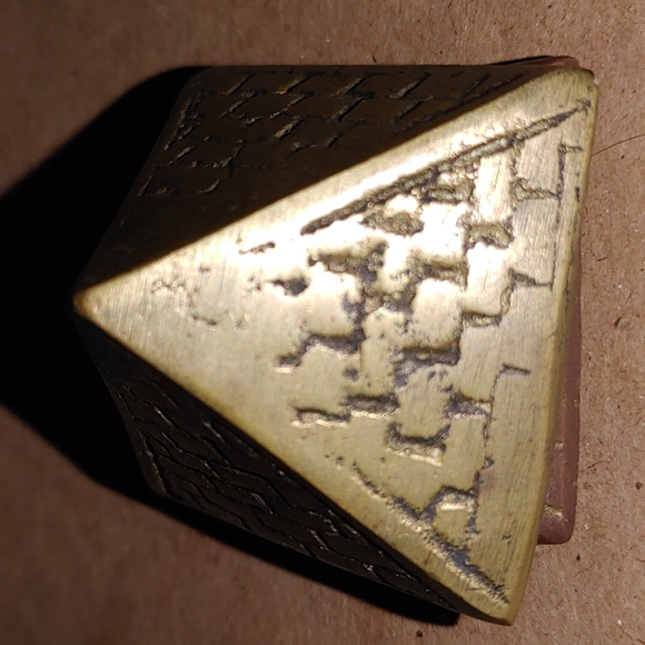Brass Nesting Pyramids - Picture 2 of 2